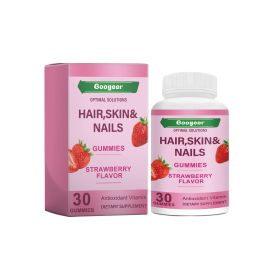 Googeer Dietary Supplement Gummies (Strawberry Flavor), Body Care Supplement Gummies