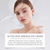 OUHOE Firming Eye Cream, Lighten Fine Lines Hydrating Moisturizing Firming Skin Around The Eyes Moisturizing Massage Care Eye Cream
