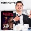 Googeer Men's Coffee, Relax The Body And Mind Stress Relieve Fatigue Enhance Men's Vitality Instant Coffee