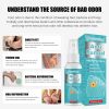Jaysuing Athletes Foot Odor Removal Spray, Improve Smelly Feet, Sweaty Feet, Anti Itchy Odor Removal Spray