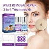 Jaysuing Wart Repair Kit, Skin Tag Remover Hand and Plantar Wart Mole Removal And Repair Lotion Set